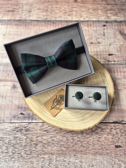 Black Watch Tartan Bow Tie