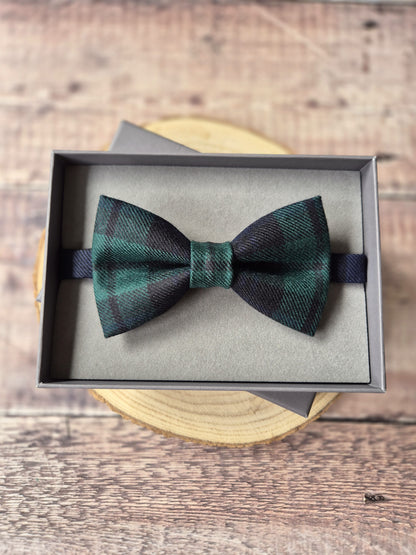 Black Watch Tartan Bow Tie