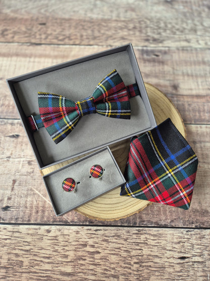 Stewart Tartan Bow Tie