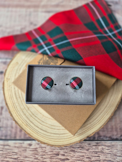 MacGregor Tartan Cufflinks