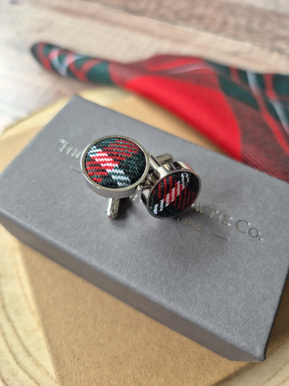 MacGregor Tartan Cufflinks