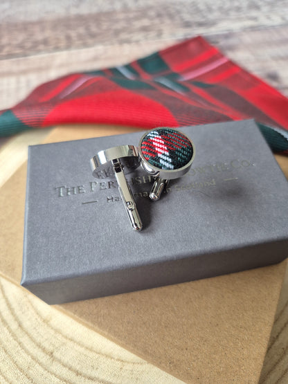 MacGregor Tartan Cufflinks