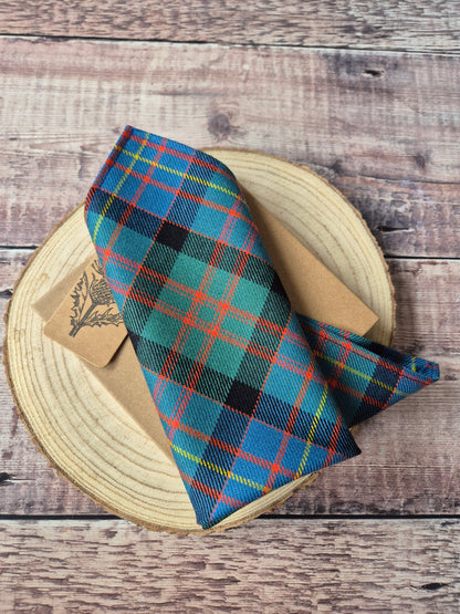Clan Cameron Tartan Pocket Square