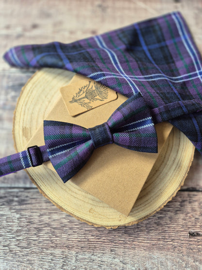 Scotland Forever Tartan Bow Tie