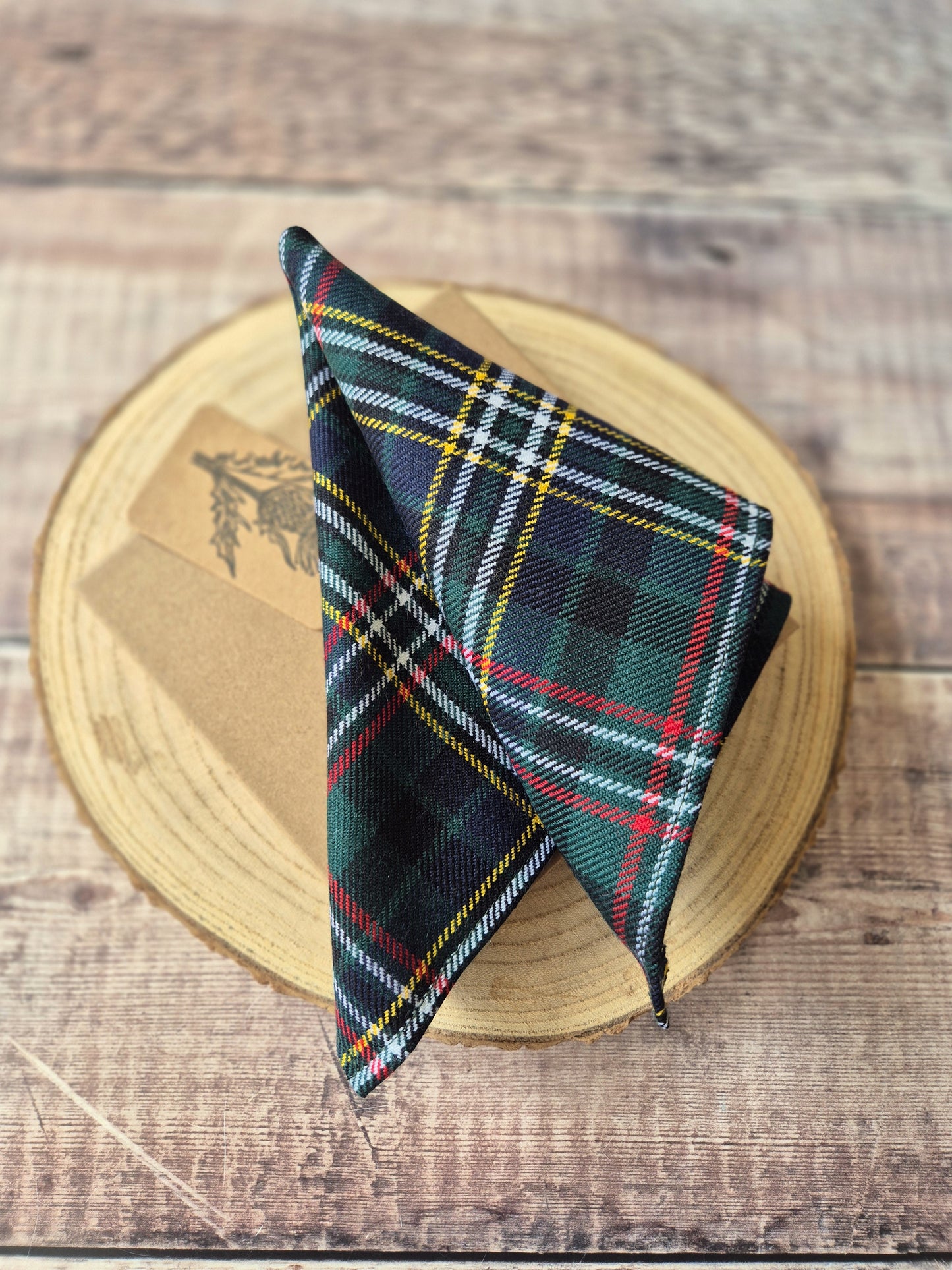 Custom Tartan Pocket Square