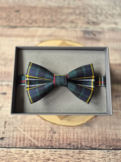 Custom Scottish Tartan Bow Tie