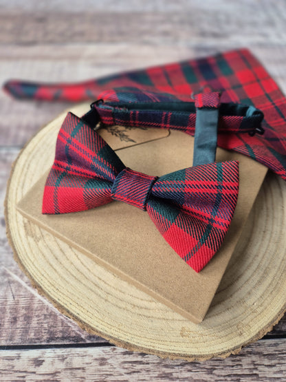 Fraser Tartan Bow Tie