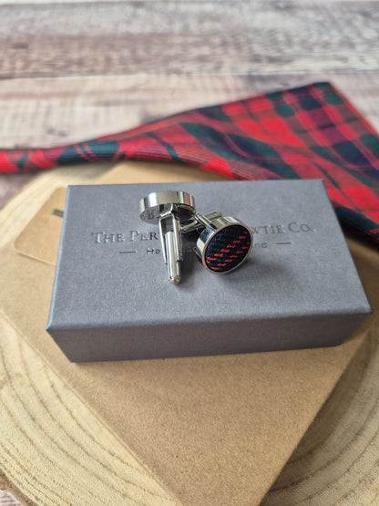 Fraser Tartan Cufflinks