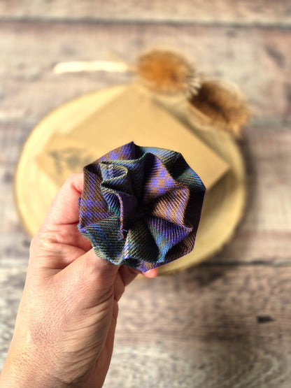 Isle Of Skye Tartan Flower Brooch