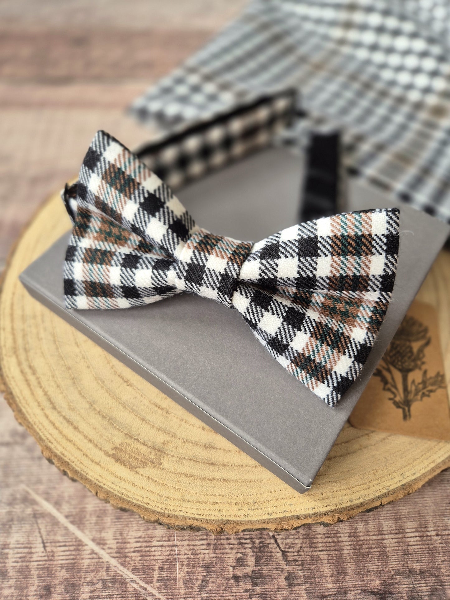 Burns Tartan Bow Tie