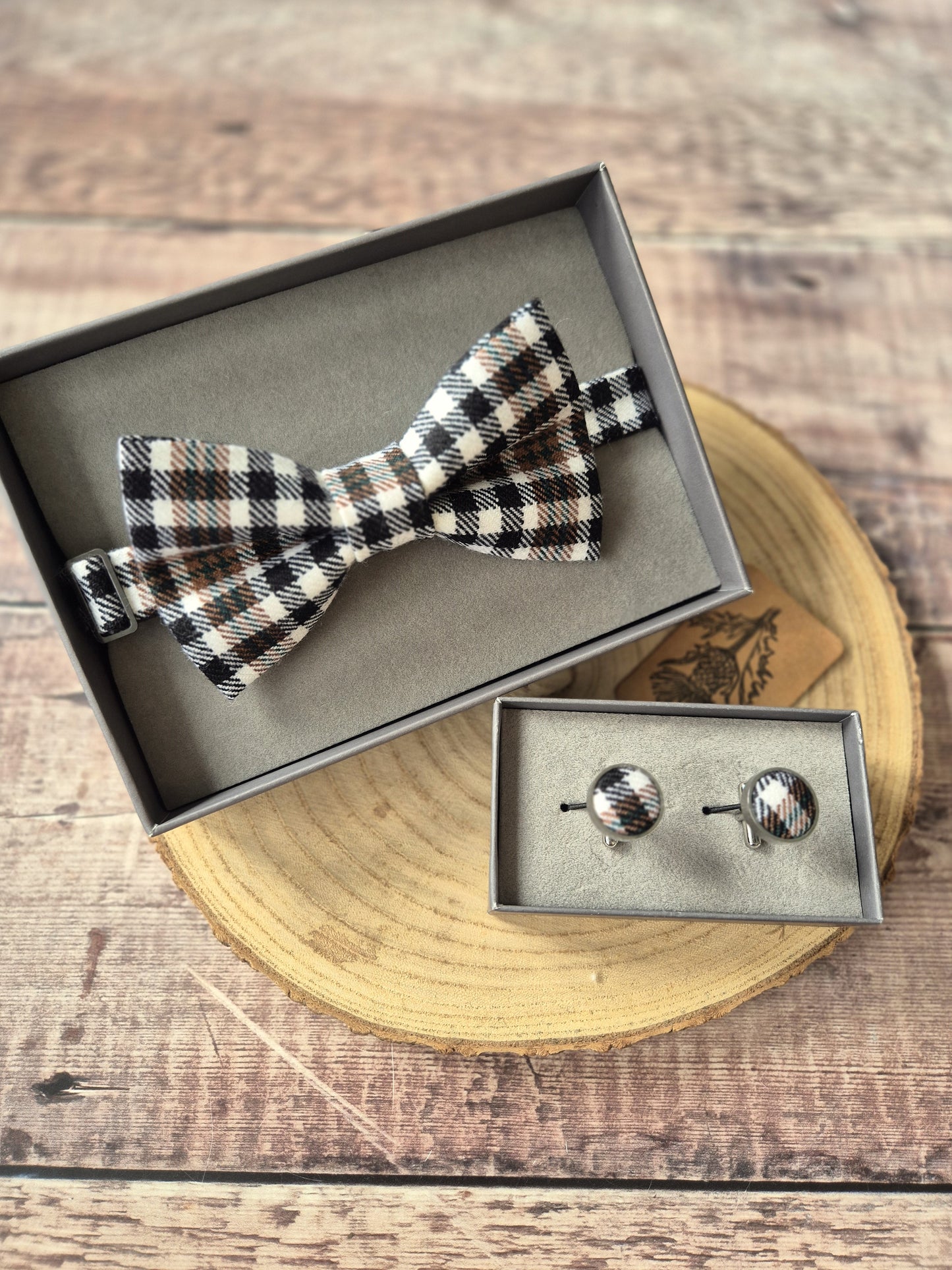 Burns Tartan Bow Tie