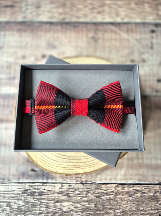 Wallace Tartan Bow Tie