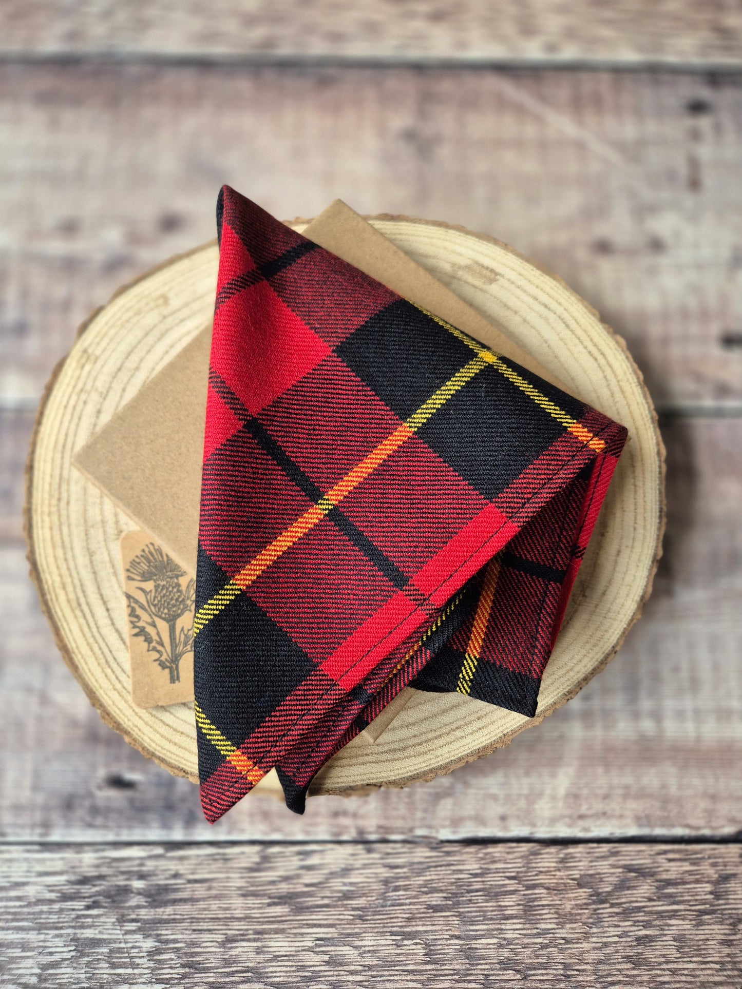 Wallace Tartan Bow Tie
