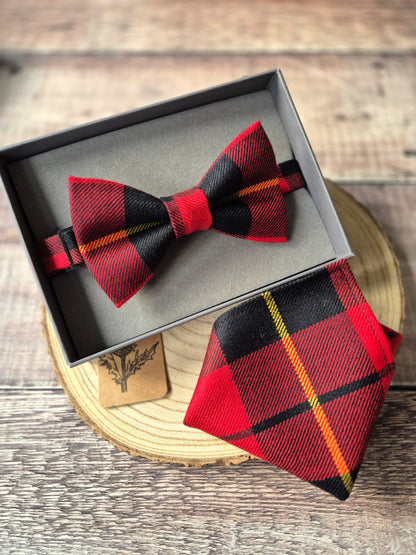 Wallace Tartan Bow Tie
