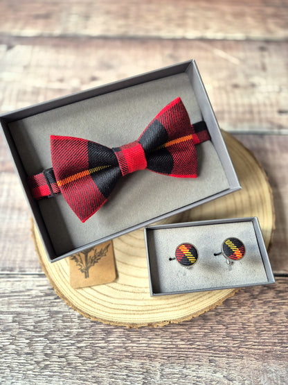 Wallace Tartan Bow Tie