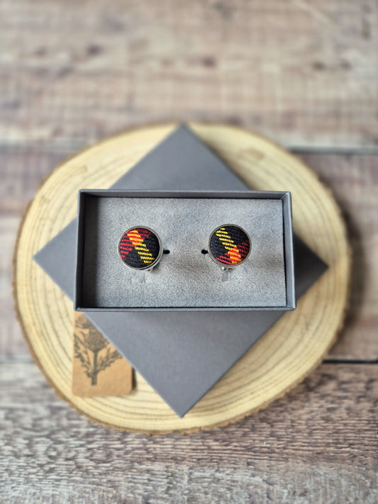 Wallace Tartan Cufflinks