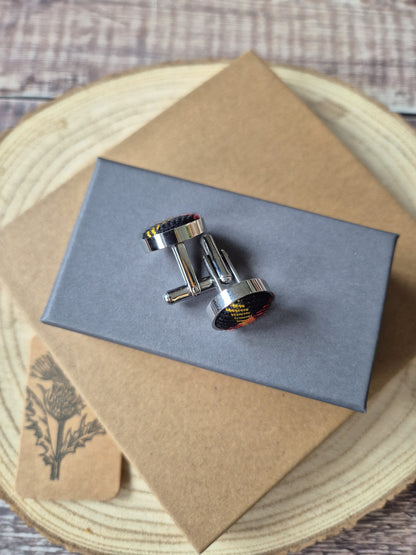 Wallace Tartan Cufflinks