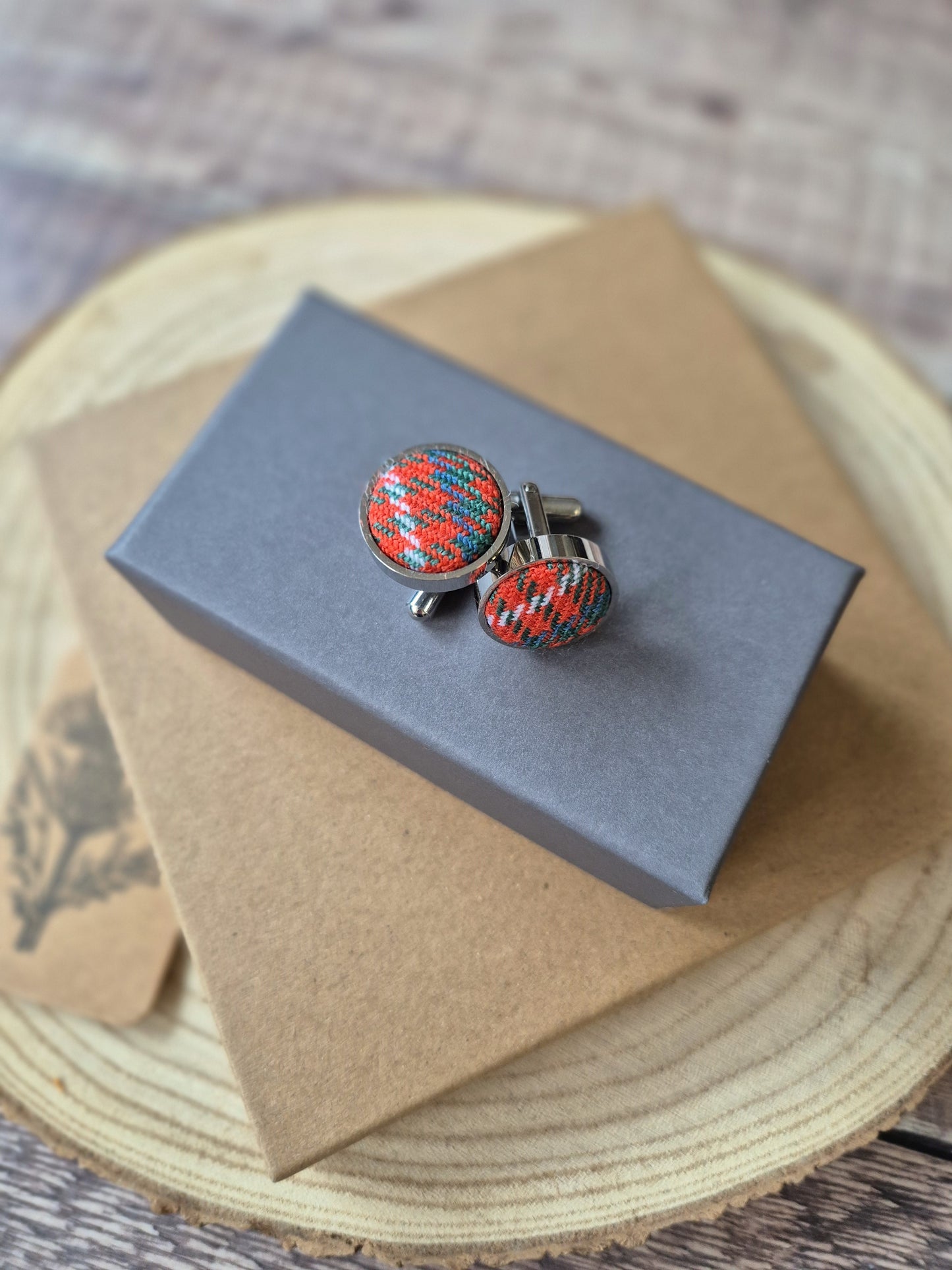 Wilson Tartan Cufflinks
