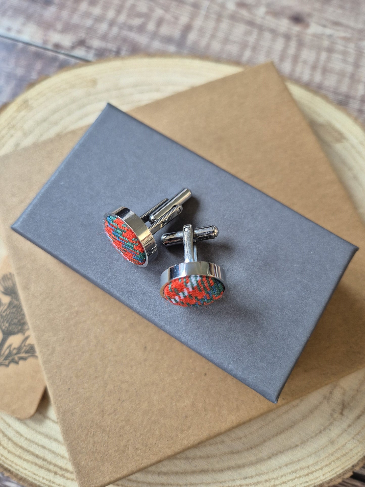 Wilson Tartan Cufflinks