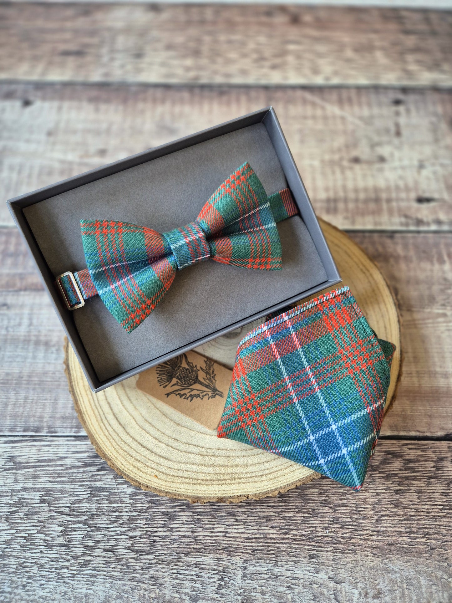 Wilson Tartan Bow Tie