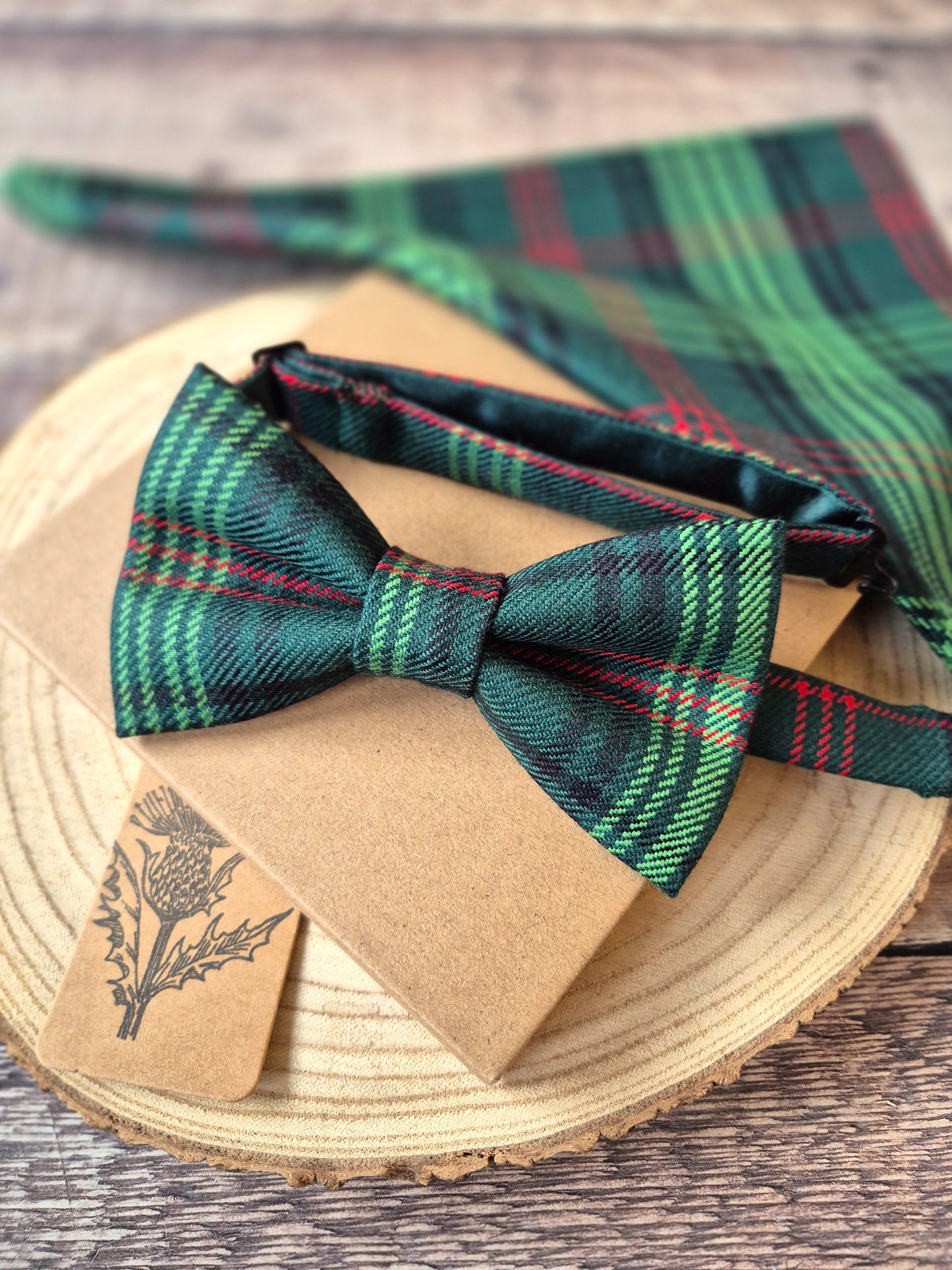 Ross Tartan Bow Tie