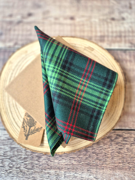 Ross Tartan Pocket Square