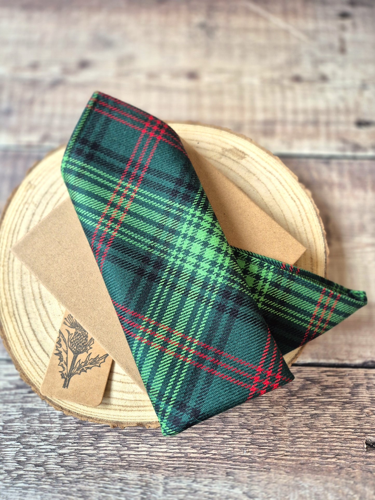 Ross Tartan Pocket Square