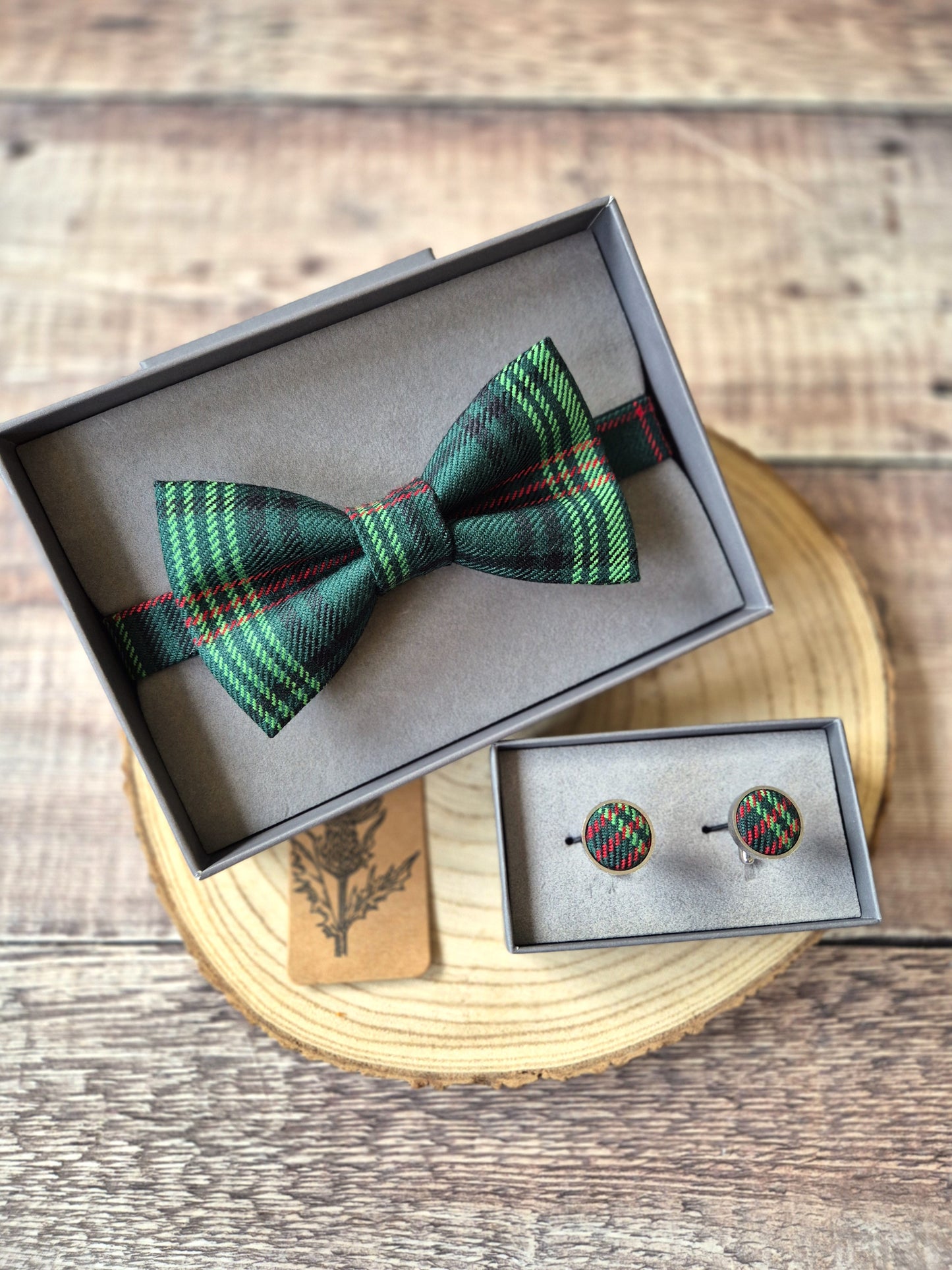 Ross Tartan Bow Tie
