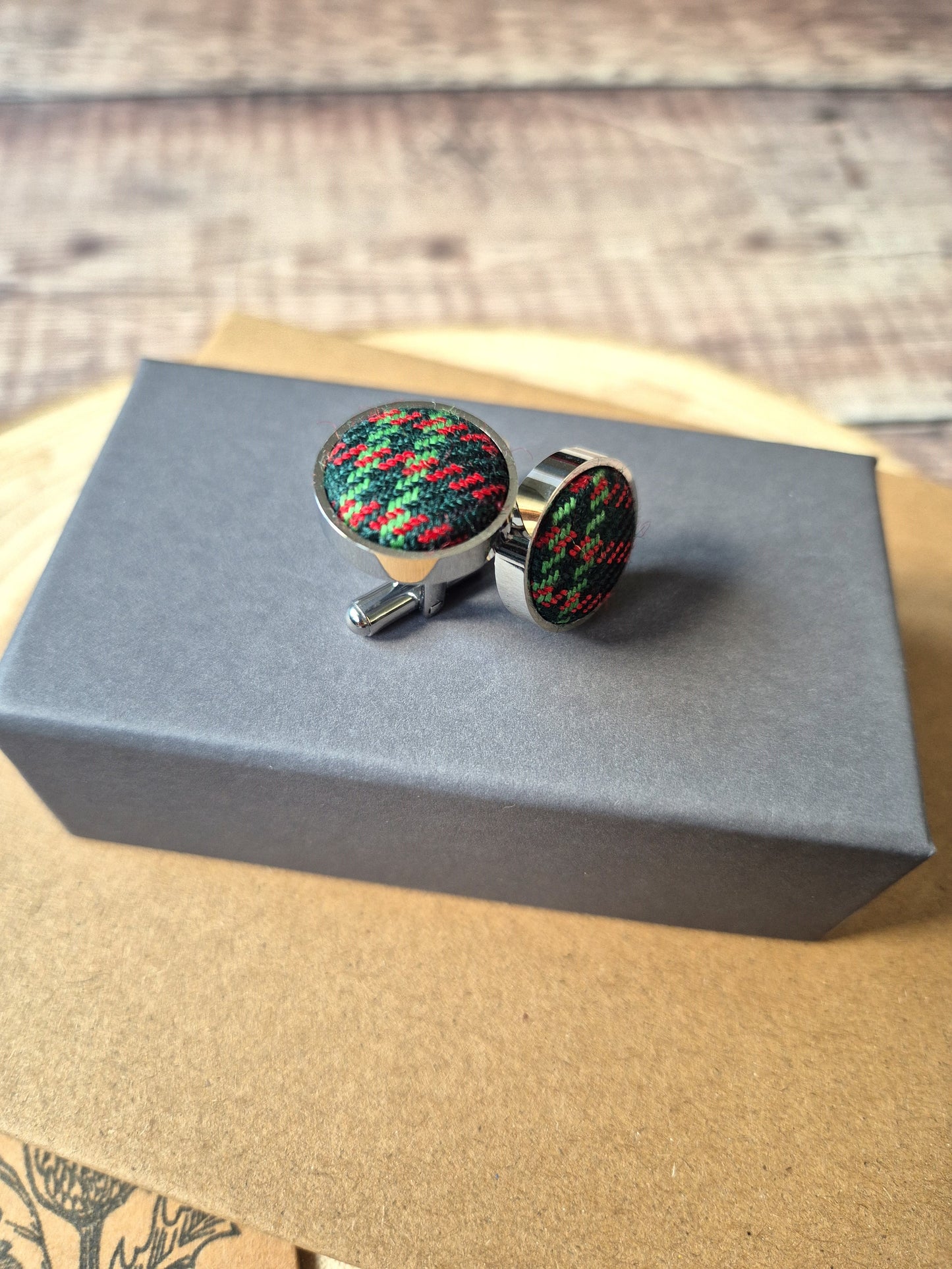Ross Tartan Cufflinks