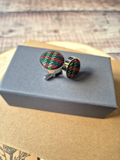 Ross Tartan Cufflinks