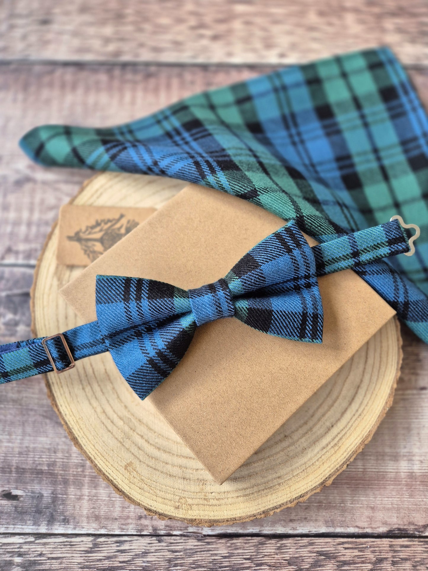 Black Watch Tartan Bow Tie