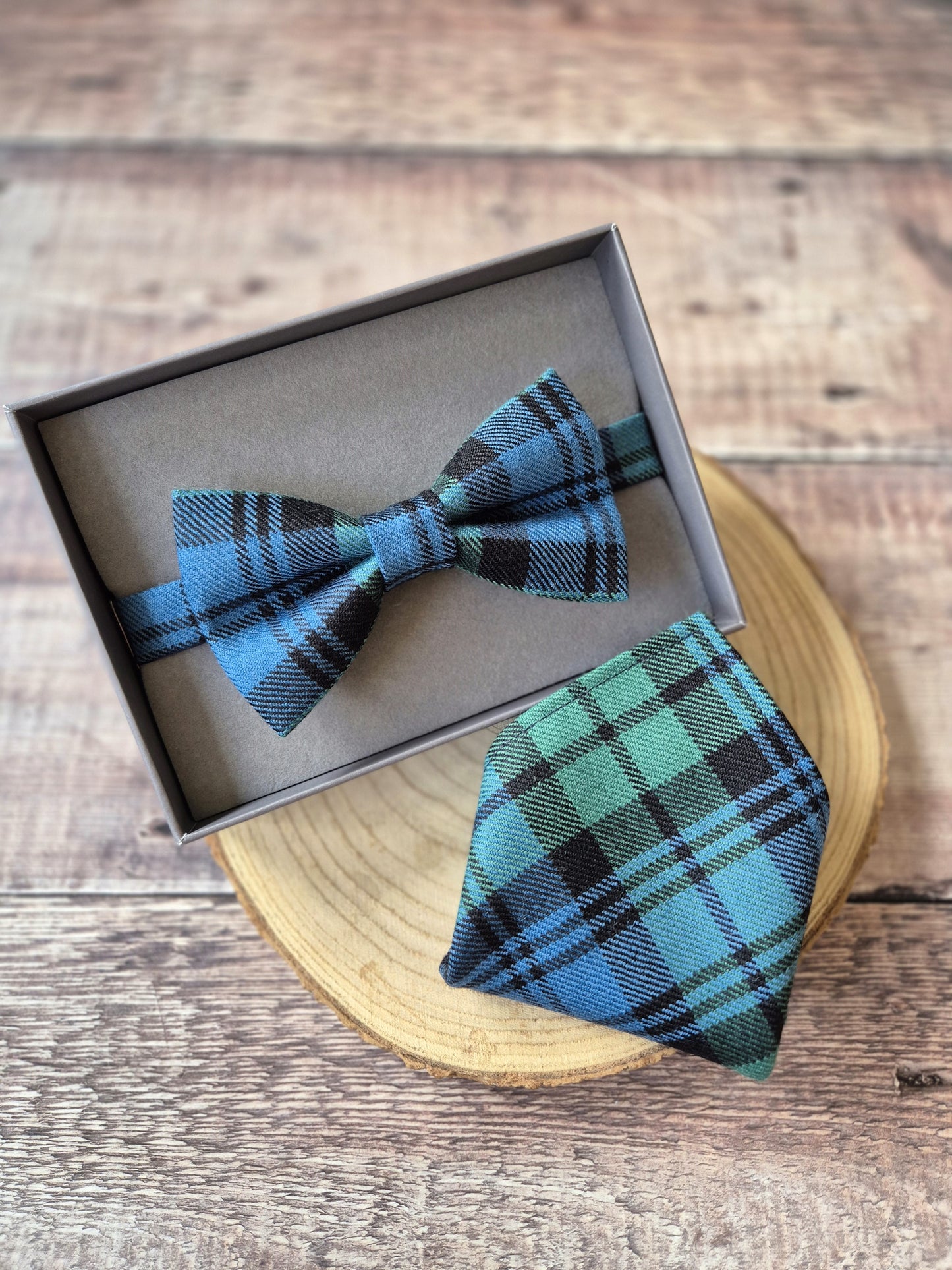 Black Watch Tartan Bow Tie