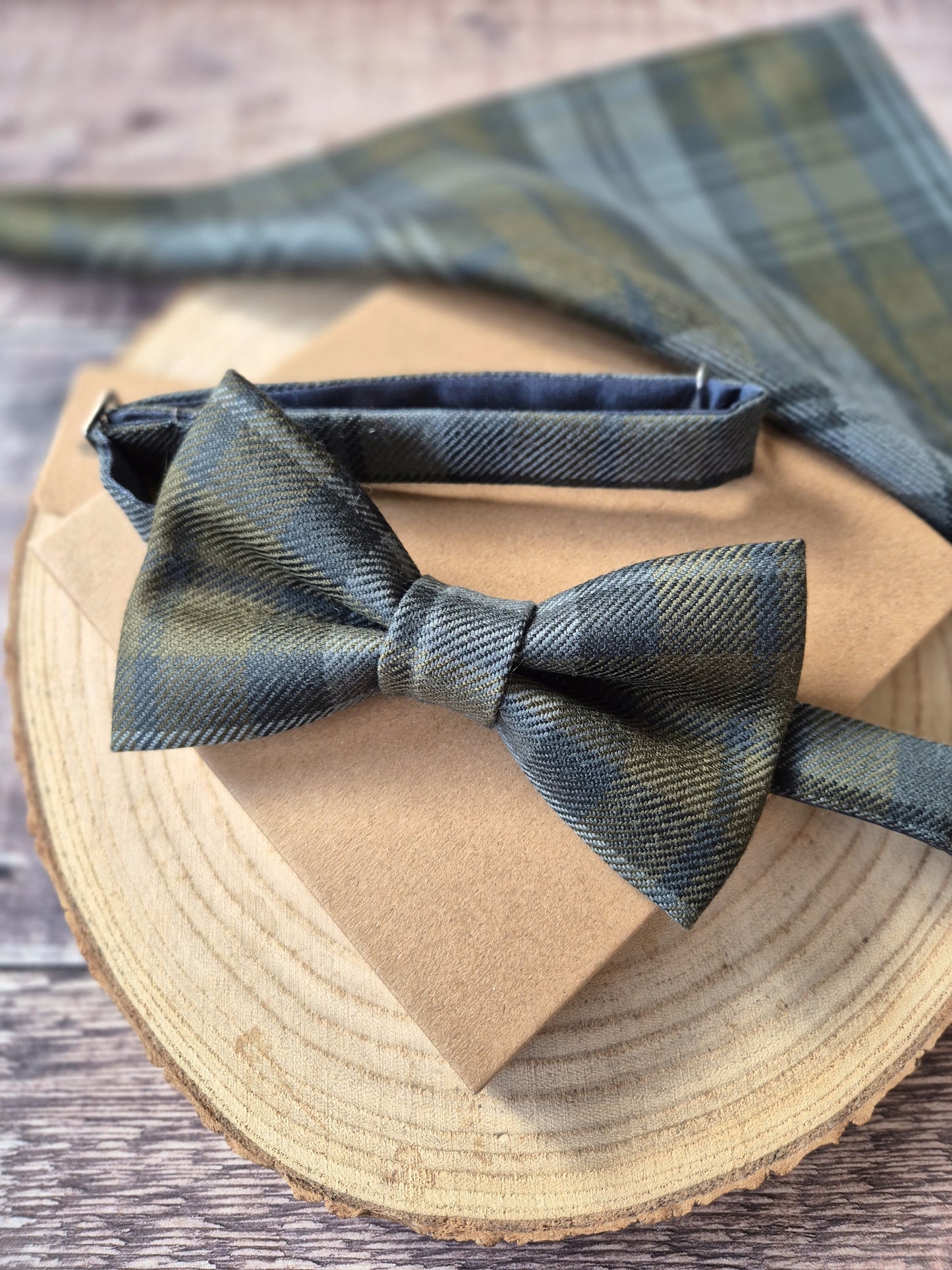 Black Watch Tartan Bow Tie