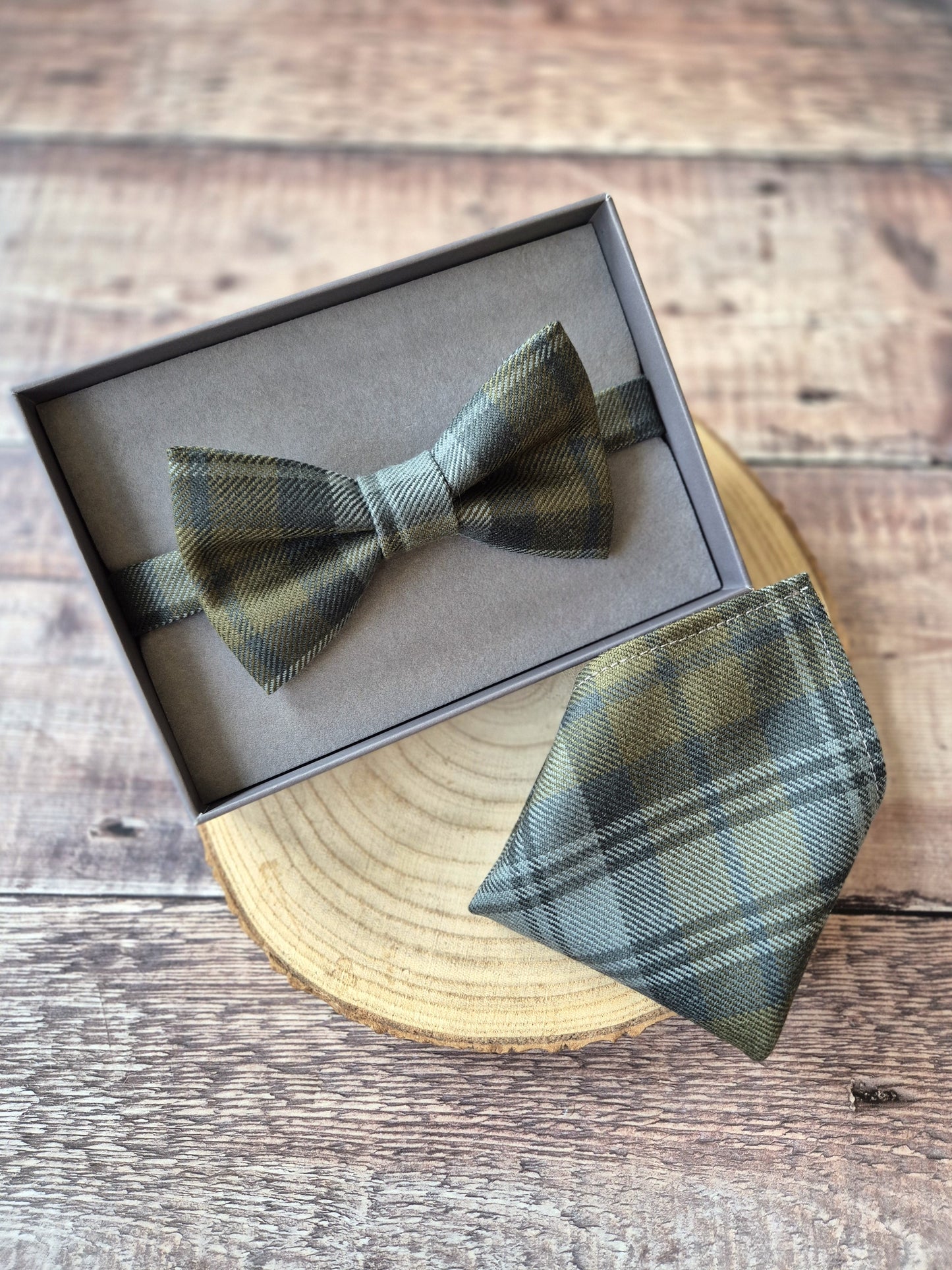 Black Watch Tartan Bow Tie