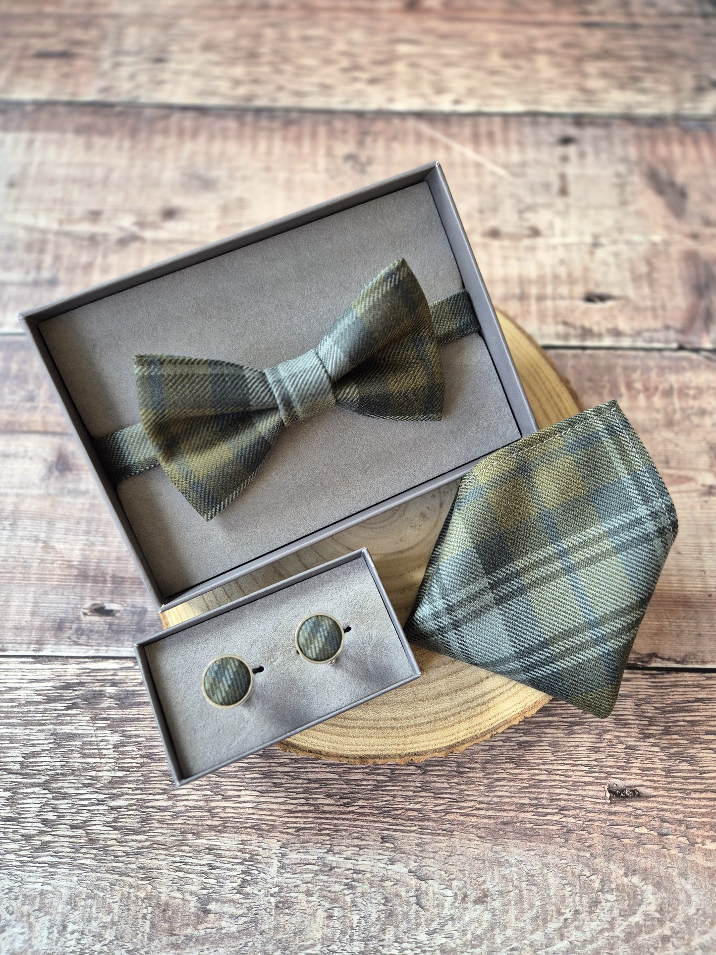 Black Watch Tartan Bow Tie