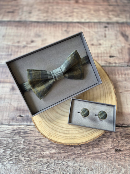 Black Watch Tartan Bow Tie