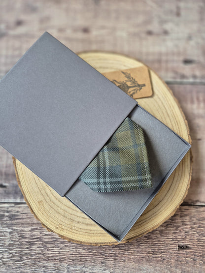 Black Watch Weathered Tartan Pocket Square