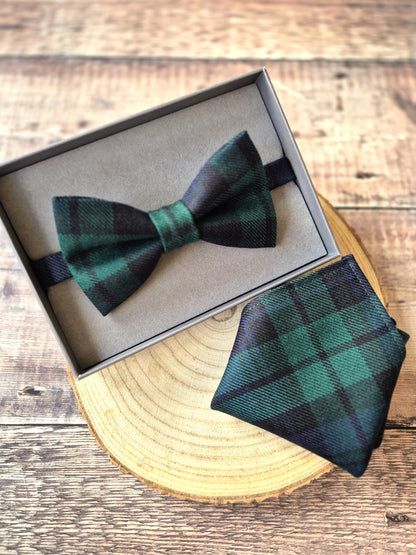 Black Watch Tartan Bow Tie