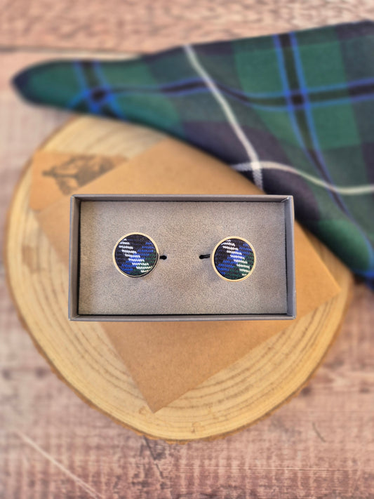 Douglas Tartan Cufflinks