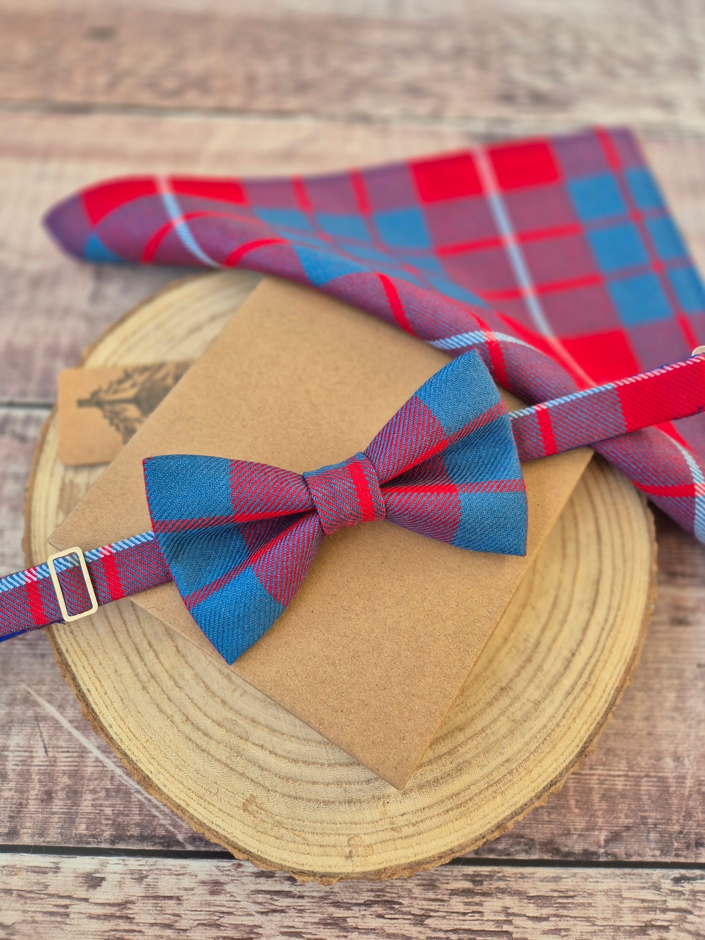 Hamilton Tartan Bow Tie