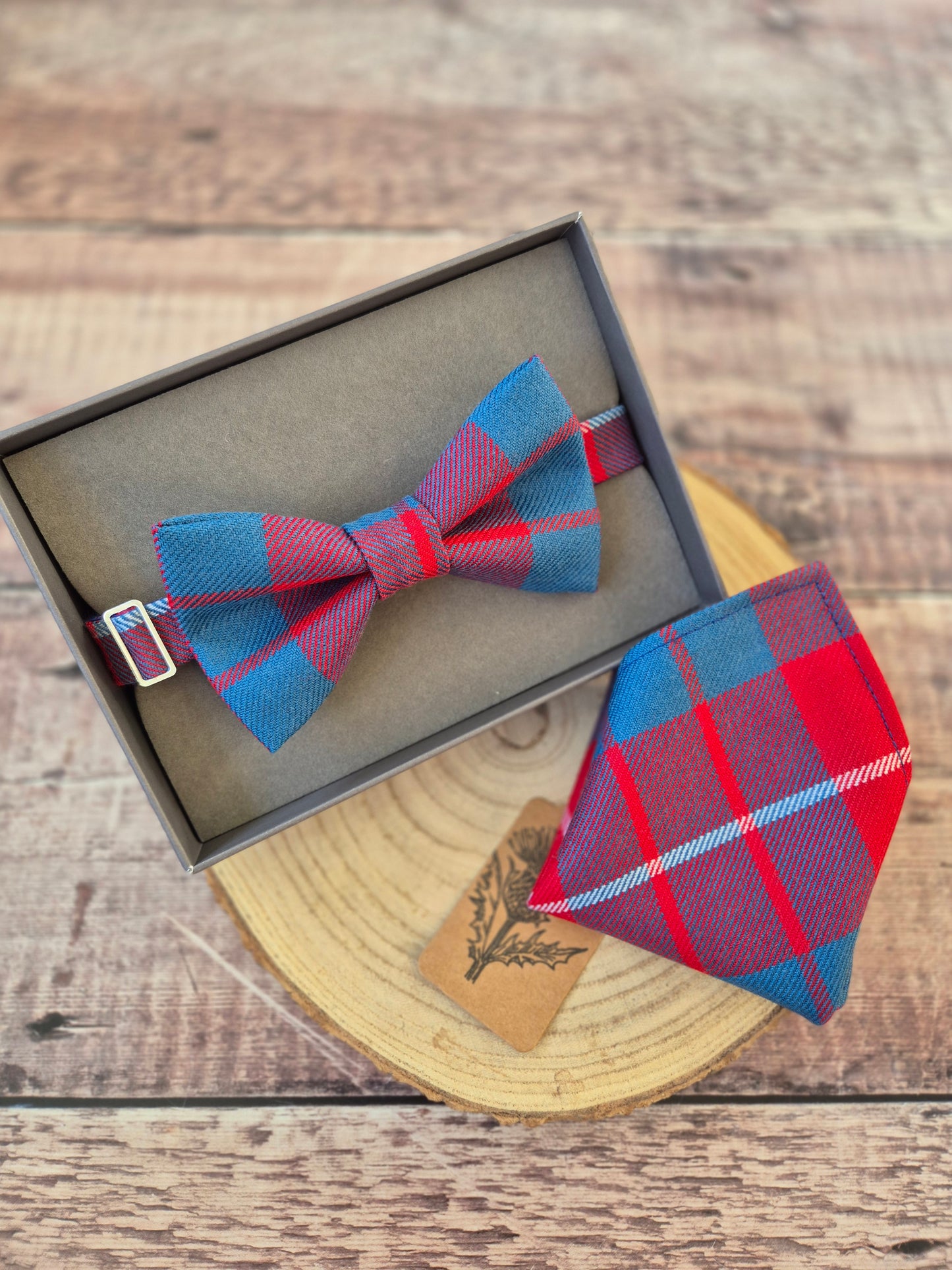 Hamilton Tartan Bow Tie