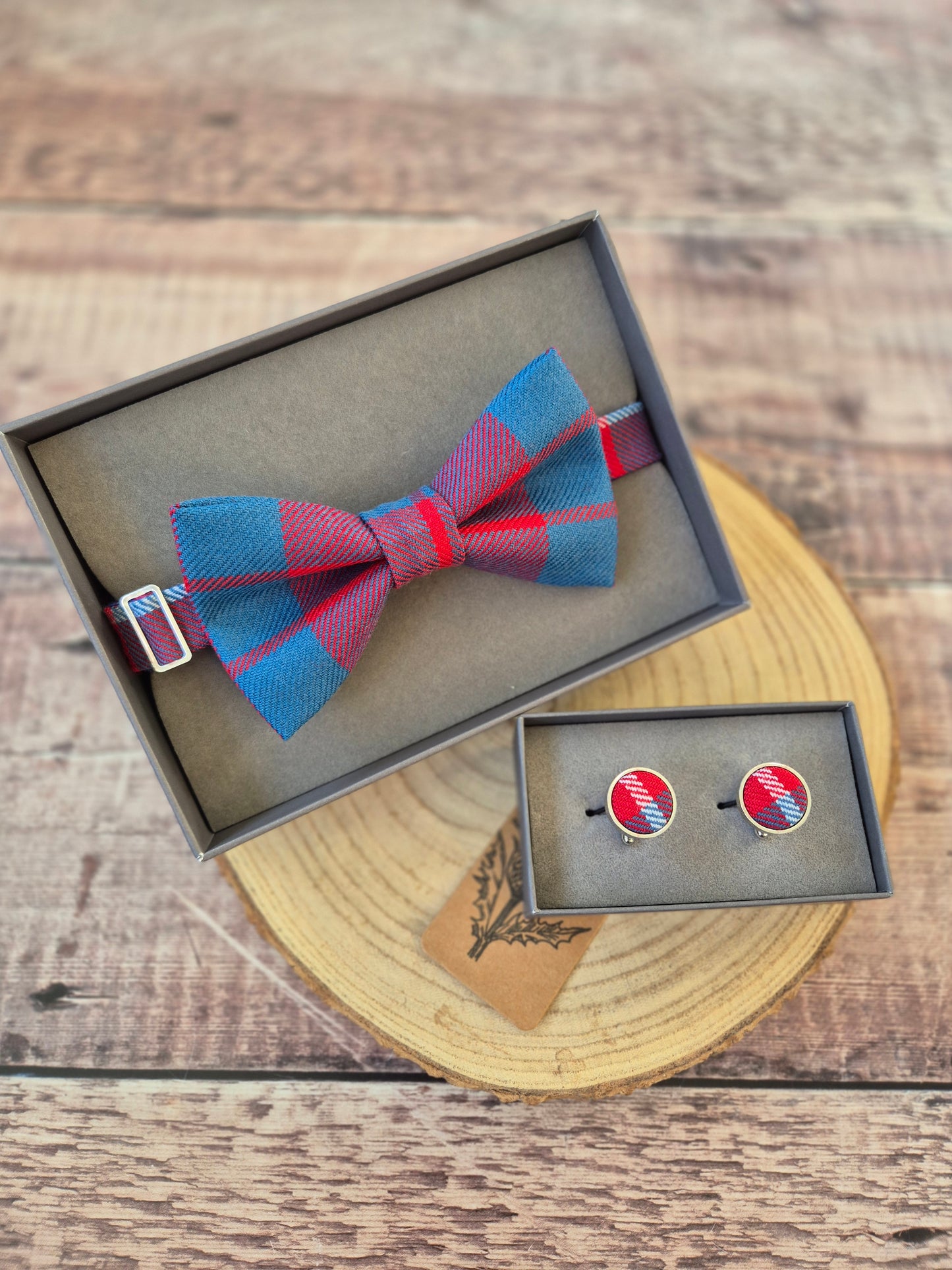 Hamilton Tartan Bow Tie