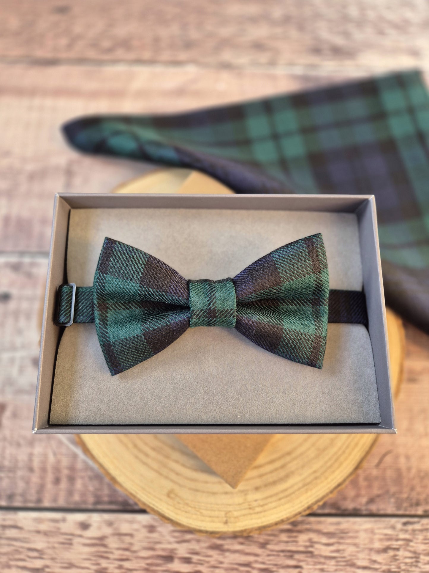 Black Watch Tartan Bow Tie