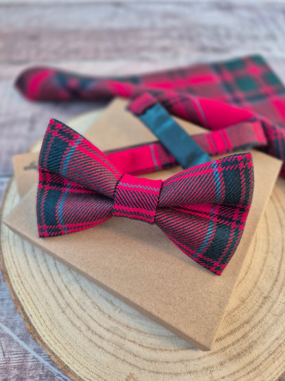Grant Tartan Bow Tie