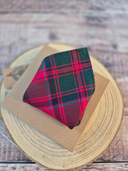 Grant Tartan Pocket Square