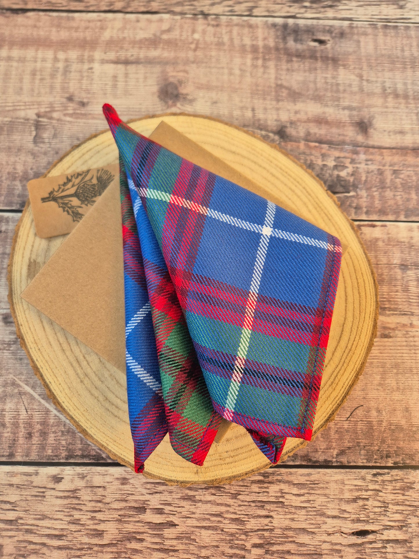Edinburgh Tartan Pocket Square