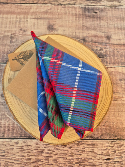 Edinburgh Tartan Pocket Square