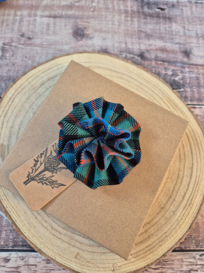 Cameron Tartan Flower Brooch