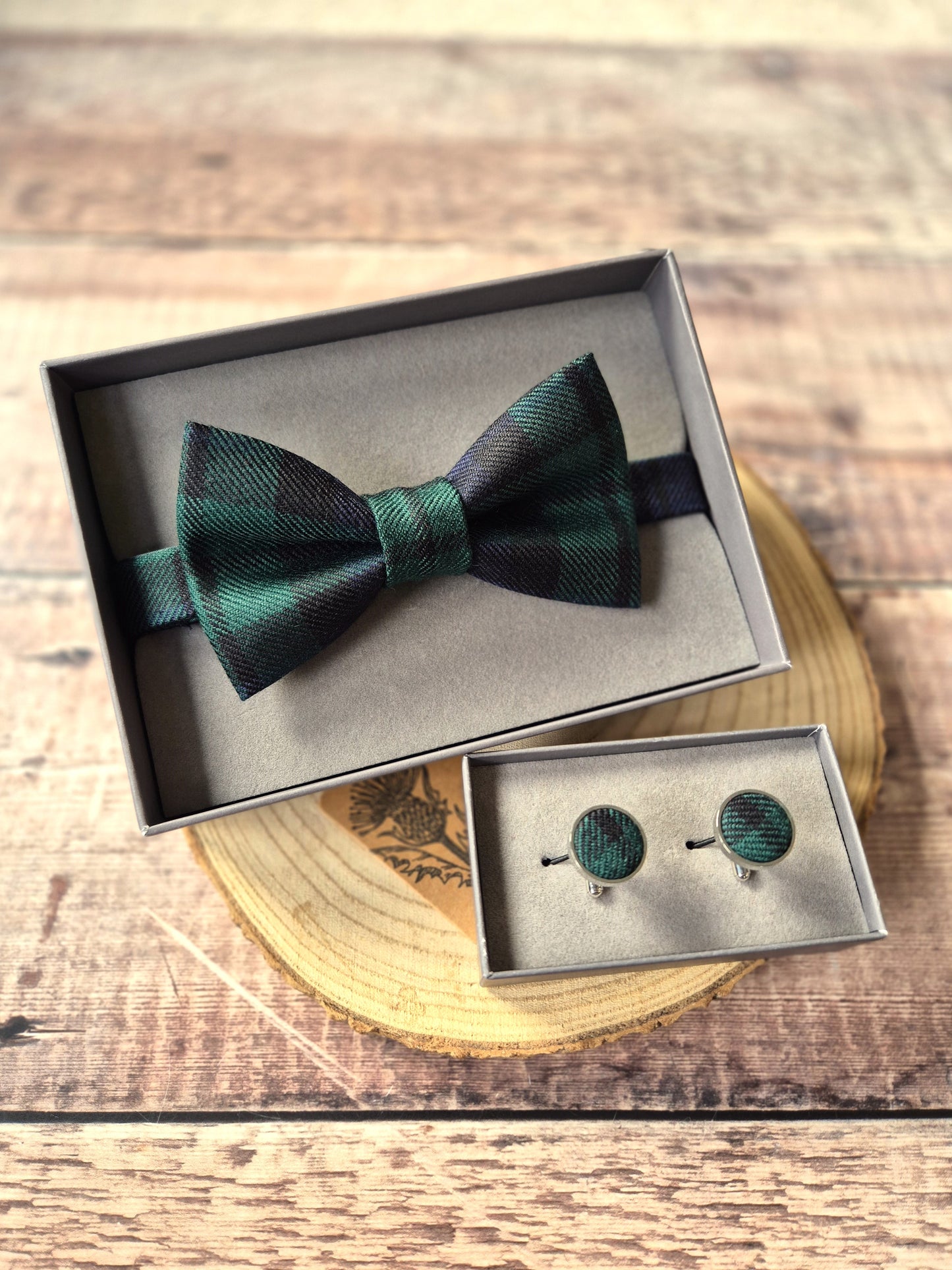 Black Watch Tartan Bow Tie