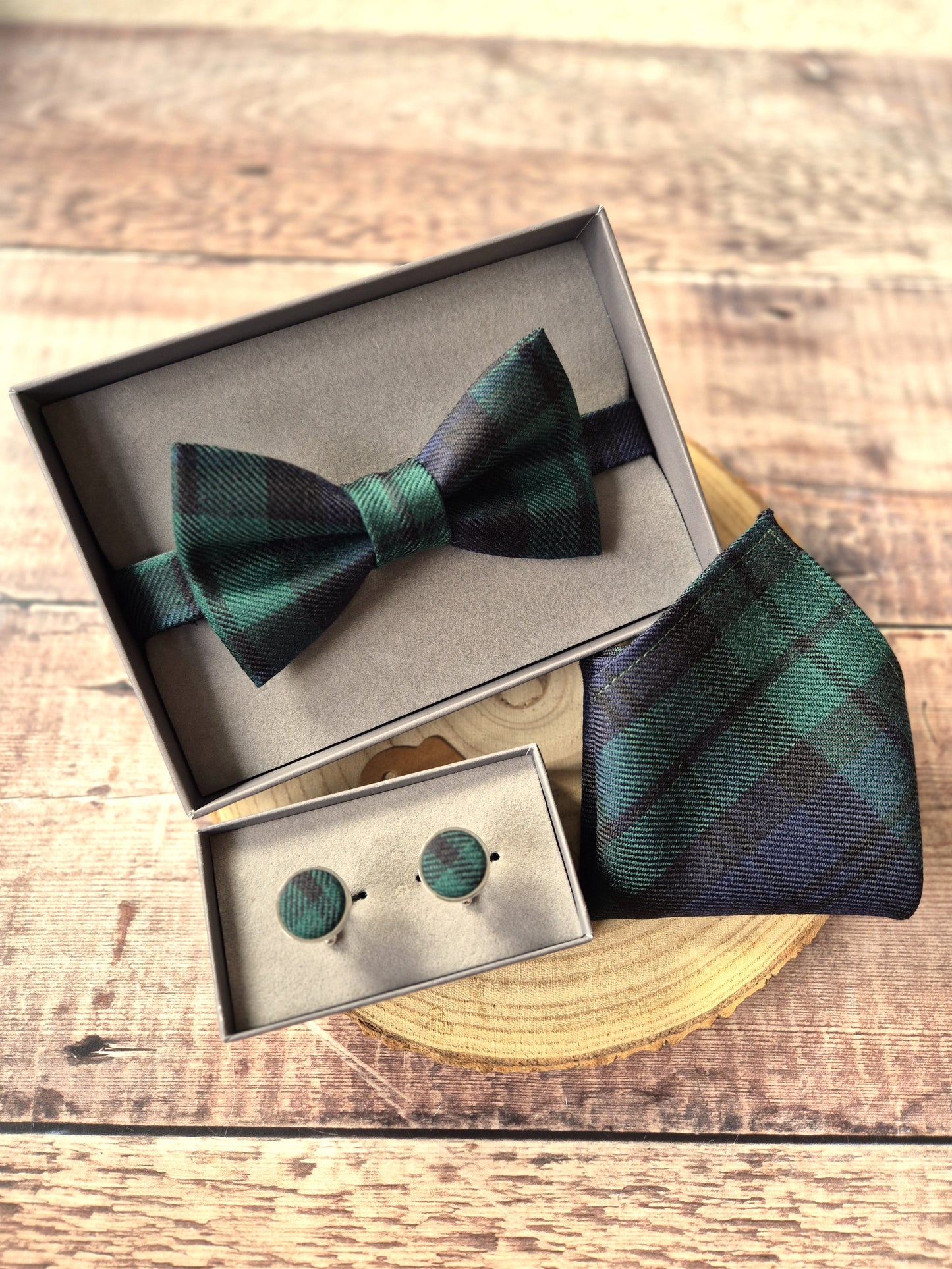 Black Watch Tartan Bow Tie